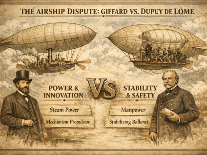 THE AIRSHIP DISPUTE: Henri Giffard vs. Dupuy de Lôme